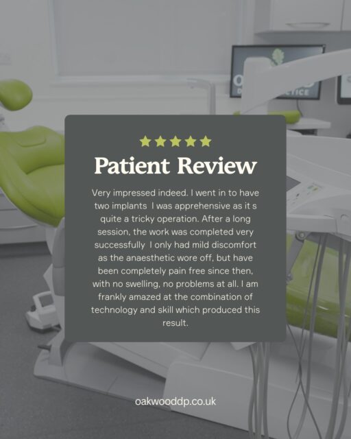 Our patients’ kind words mean everything to us 💚🦷
At Oakwood Dental Practice, we truly value every review, comment, and message we receive. Your feedback helps us grow, improve, and continue providing the warm, personalised care we’re so passionate about.
Thank you for trusting us with your smiles and for taking the time to share your experiences, we love hearing from you! ✨
#PatientReviews #WeLoveFeedback #OakwoodDentalPractice #ThankYou