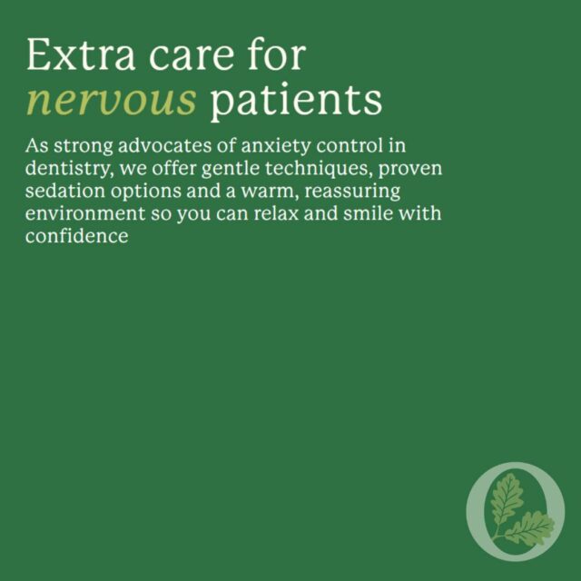 Feeling nervous about visiting the dentist? You're not alone and we're here to help.💚

At Oakwood Dental Practice, we offer IV sedation to help anxious patients feel calm and relaxed during their treatment. Whether you've been putting off dental care or are having a longer procedure, our experienced team will support you every step of the way.

#OakwoodDentalPractice #DentalSedation #IVSedation #DentalAnxiety #PatientCare #SmileWithConfidence