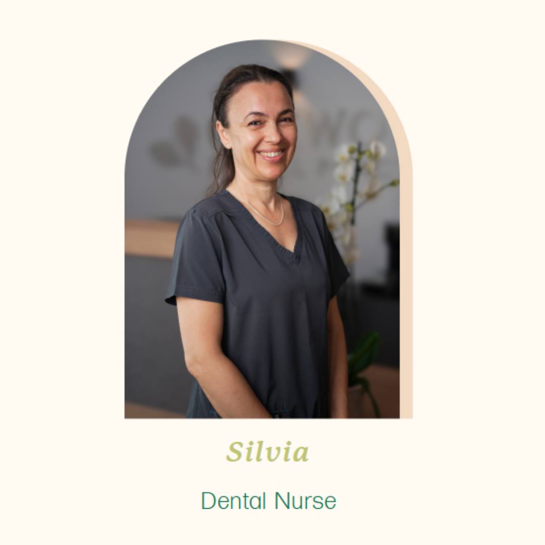 Meet Silvia 🦷✨
We’re delighted to introduce Silvia, one of our caring and dedicated Dental Nurses at Oakwood Dental Practice. 💙
Silvia has been working in both NHS and private dental practices since 2018 and joined the Oakwood team in 2020. Since then, she has become a valued member of our team, bringing her professionalism, warmth, and calming presence to every patient interaction.
Known for her friendly nature, attention to detail, and excellent organisational skills, Silvia has a natural ability to help patients feel relaxed and supported throughout their dental journey. With a background in psychology, she brings a compassionate and understanding approach to patient care, always taking the time to listen and reassure.
Silvia is passionate about maintaining high standards of clinical support and infection control, while continuing to develop her skills and knowledge through ongoing learning.
Outside of the practice, Silvia enjoys mindfulness and meditation, keeping active through fitness, and spending quality time with her family and her beloved dog. 🐾
We’re so lucky to have Silvia as part of the Oakwood family! 💙
#OakwoodDentalPractice #MeetTheTeam #DentalNurse #DentalTeam #PatientCare #FamilyDentist