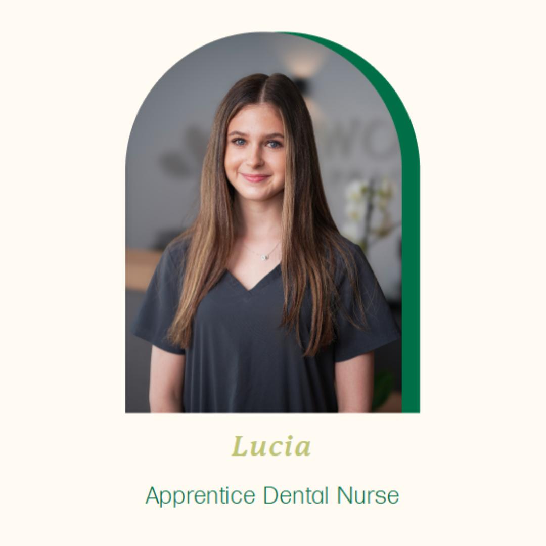 We’re delighted to introduce Lucia, one of our newest members of the Oakwood Dental Practice team. 💙
Lucia joined us in 2025 as an Apprentice Dental Nurse and has quickly become a much-loved part of our team. With her kind nature, enthusiasm, and positive attitude, she brings a lovely energy to the practice every day.
Lucia is excited to begin her formal Dental Nursing apprenticeship at Eastleigh College, where she’ll continue developing her skills and knowledge. She loves learning about the wide range of treatments we provide and enjoys gaining hands-on experience alongside our experienced team.
Outside of the practice, Lucia enjoys spending time with her family and friends and is currently learning to drive—taking on new challenges both inside and outside of dentistry. 🚗✨
We’re excited to support Lucia as she continues her journey in dentistry and are so happy to have her as part of the Oakwood family! 💙
#OakwoodDentalPractice #MeetTheTeam #DentalNurse #DentalApprentice #DentalTeam