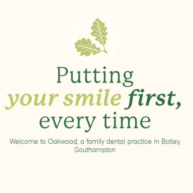 Putting your smile first, every time. 🦷✨

At Oakwood Dental Practice, we're committed to providing high-quality, compassionate care in a welcoming environment. Whether you're visiting for a routine check-up, cosmetic treatment, or emergency appointment, your comfort and oral health are always our priority.

📞 Book your appointment today and let us help keep your smile healthy and confident.

#OakwoodDentalPractice #PuttingYourSmileFirst #HealthySmiles #DentalCare #SmileWithConfidence
