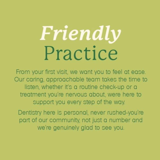 A friendly smile starts before you even sit in the chair. ๐๐ฆท
At Oakwood Dental Practice, we believe every visit should be a positive experience. Our welcoming team is here to help you feel relaxed, listened to, and cared for from the moment you arrive.
Whether you're a long-standing patient or visiting us for the first time, you can expect a warm welcome and dental care you can trust.
We look forward to seeing you soon! ๐
#OakwoodDentalPractice #FriendlyDentist #WelcomingCare #PatientFirst #SmileWithConfidence