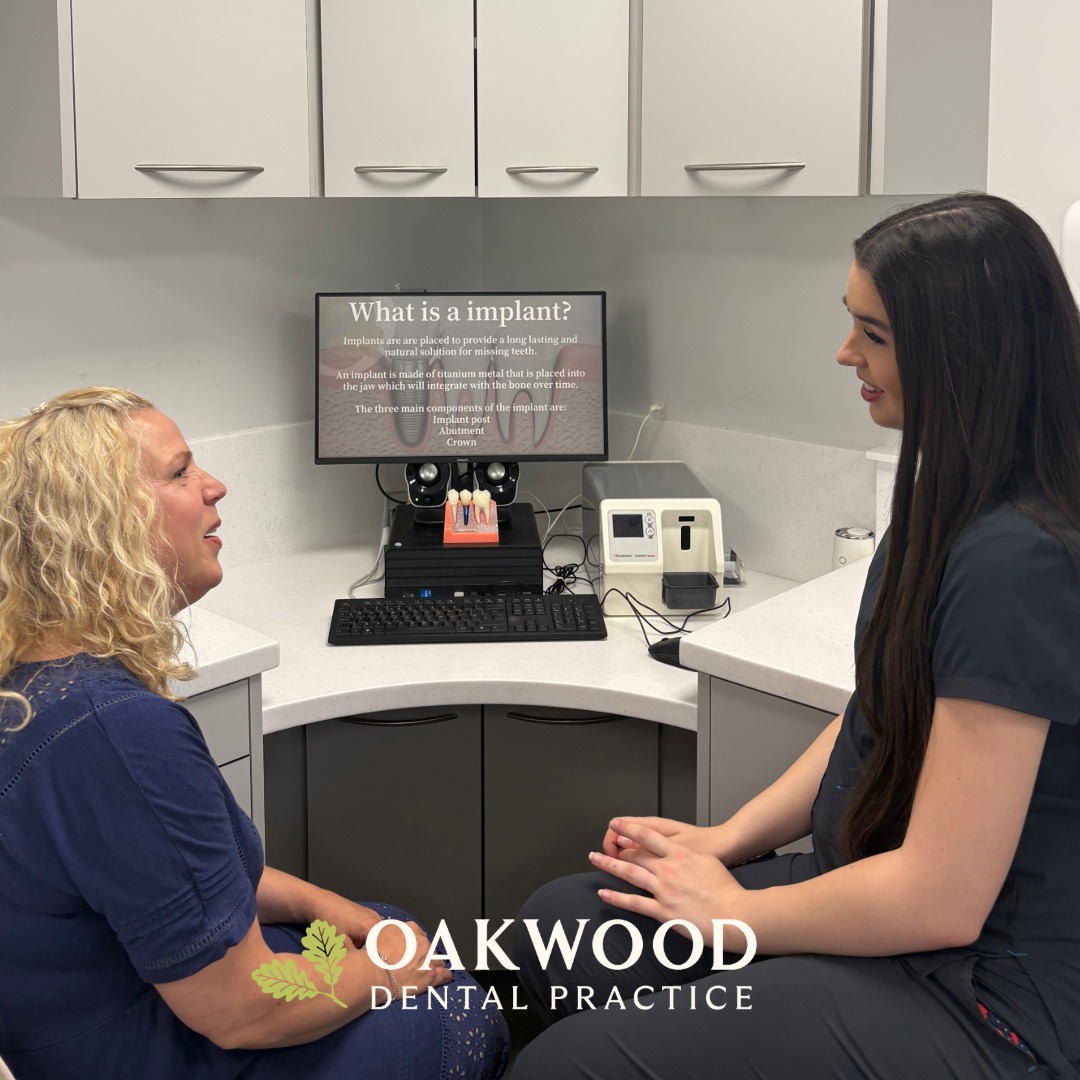 Missing a tooth? Dental implants offer a long-lasting, natural-looking solution to restore both your smile and your confidence. ๐ฆทโจ
A dental implant is designed to replace the root of a missing tooth, providing a secure foundation for a custom-made crown that looks, feels, and functions like a natural tooth.
At Oakwood Dental, we use advanced digital technology to carefully plan every stage of your treatment, ensuring a precise, personalised approach from consultation through to your final restoration.
If you're ready to smile, eat, and speak with confidence again, we'd love to help.
๐ Contact our friendly team to book your dental implant consultation.
#DentalImplants #SmileRestoration #MissingTeeth #DigitalDentistry #HealthySmile #OakwoodDental