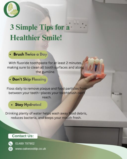 ✨A healthy smile is the foundation of lasting confidence. ✨
Prioritise daily oral care, maintain regular dental visits, and invest in your smile - because exceptional oral health begins with the smallest habits.😄
#DentalCare #DentalPractice #PatientCare #HealthySmile #SmileRestoration #healthysmile #ConfidentSmile