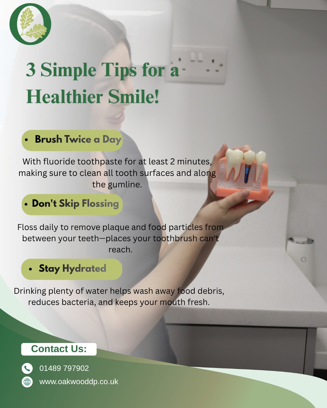 ✨A healthy smile is the foundation of lasting confidence. ✨
Prioritise daily oral care, maintain regular dental visits, and invest in your smile - because exceptional oral health begins with the smallest habits.😄
#DentalCare #DentalPractice #PatientCare #HealthySmile #SmileRestoration #healthysmile #ConfidentSmile